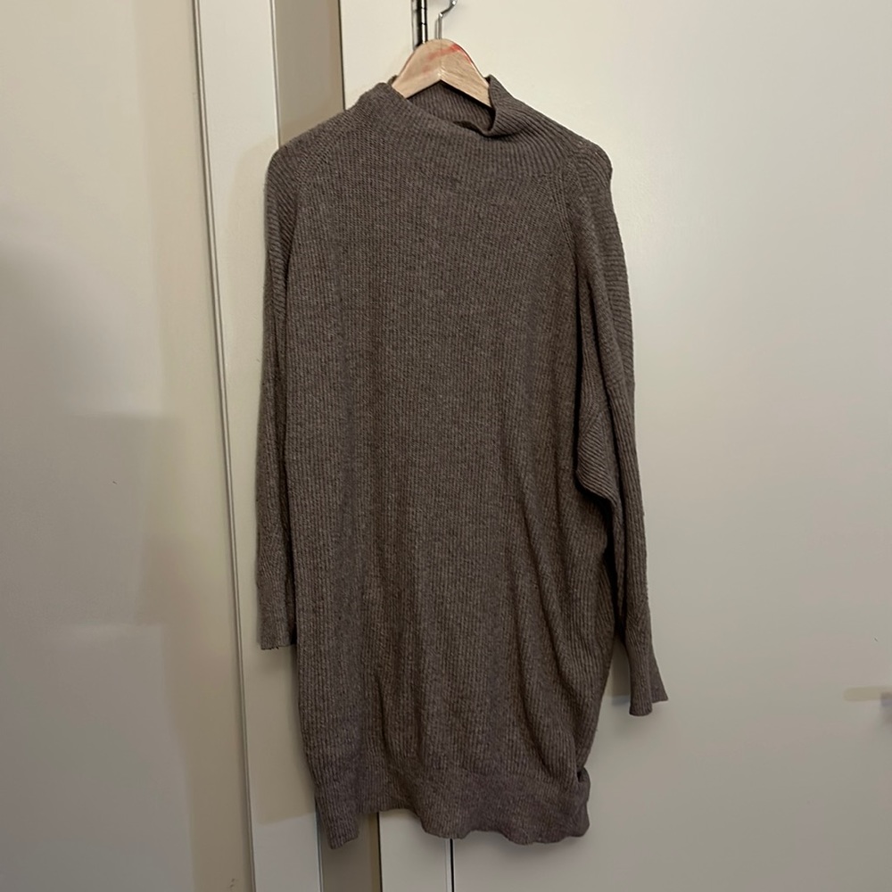 Aerie Tan Sweater Dress